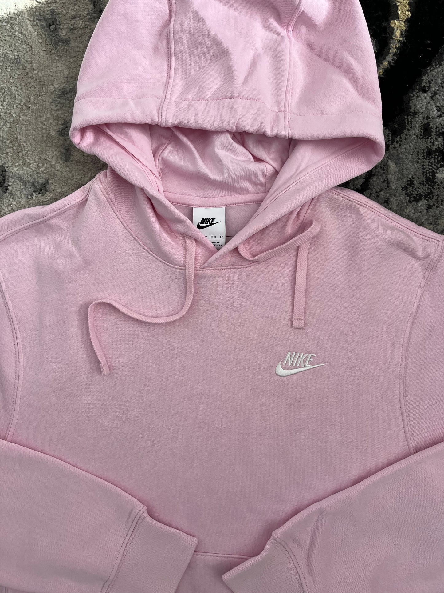 Nike Mens Sportswear Club Hoodie (Pink)