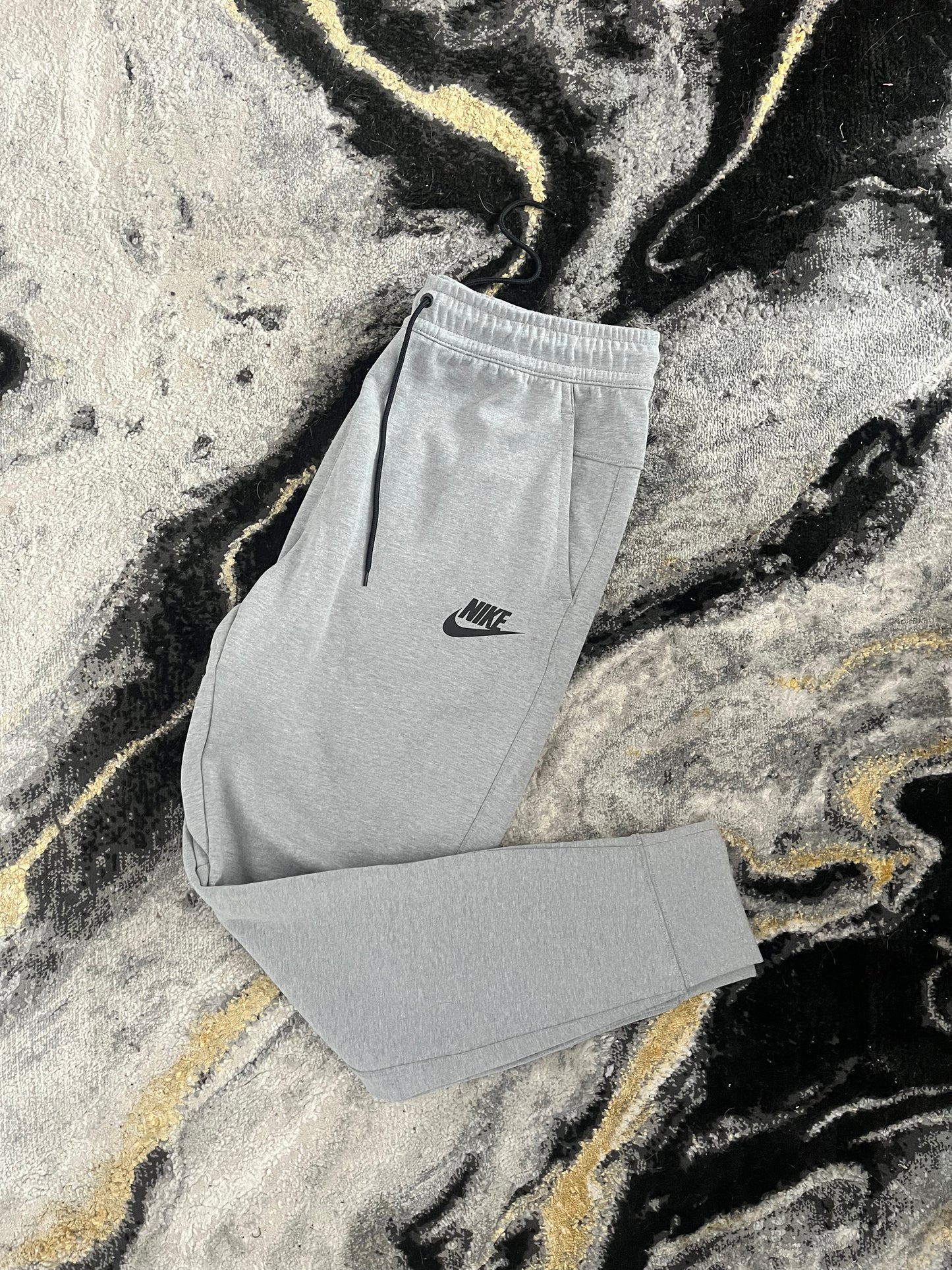 Nike Tech Fleece Joggers in Grey - Lightweight Slim Fit Streetwear
