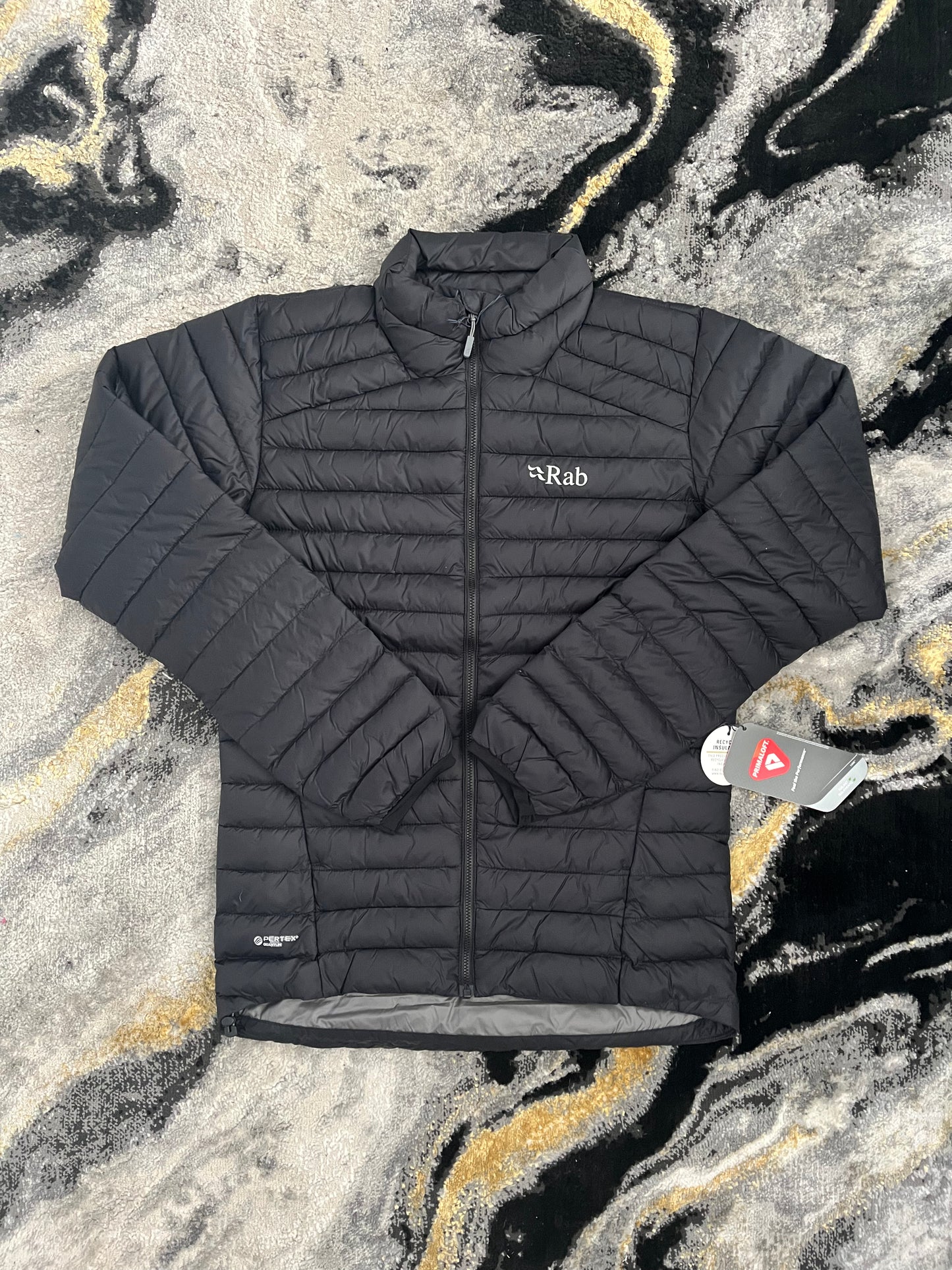 RAB Cirrus Insulated Jacket in Black – Lightweight Mens Outerwear