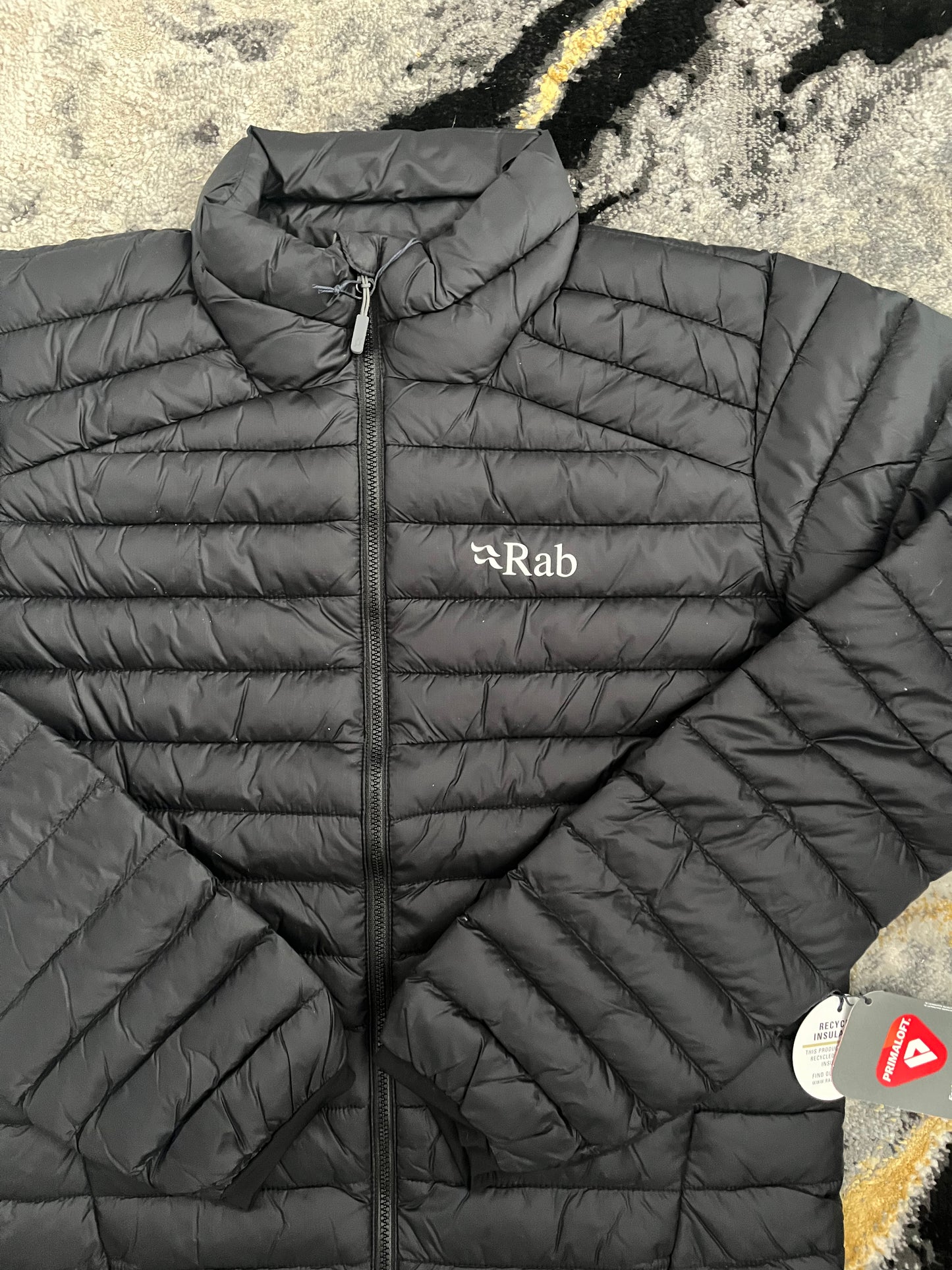 RAB Cirrus Insulated Jacket in Black – Lightweight Mens Outerwear