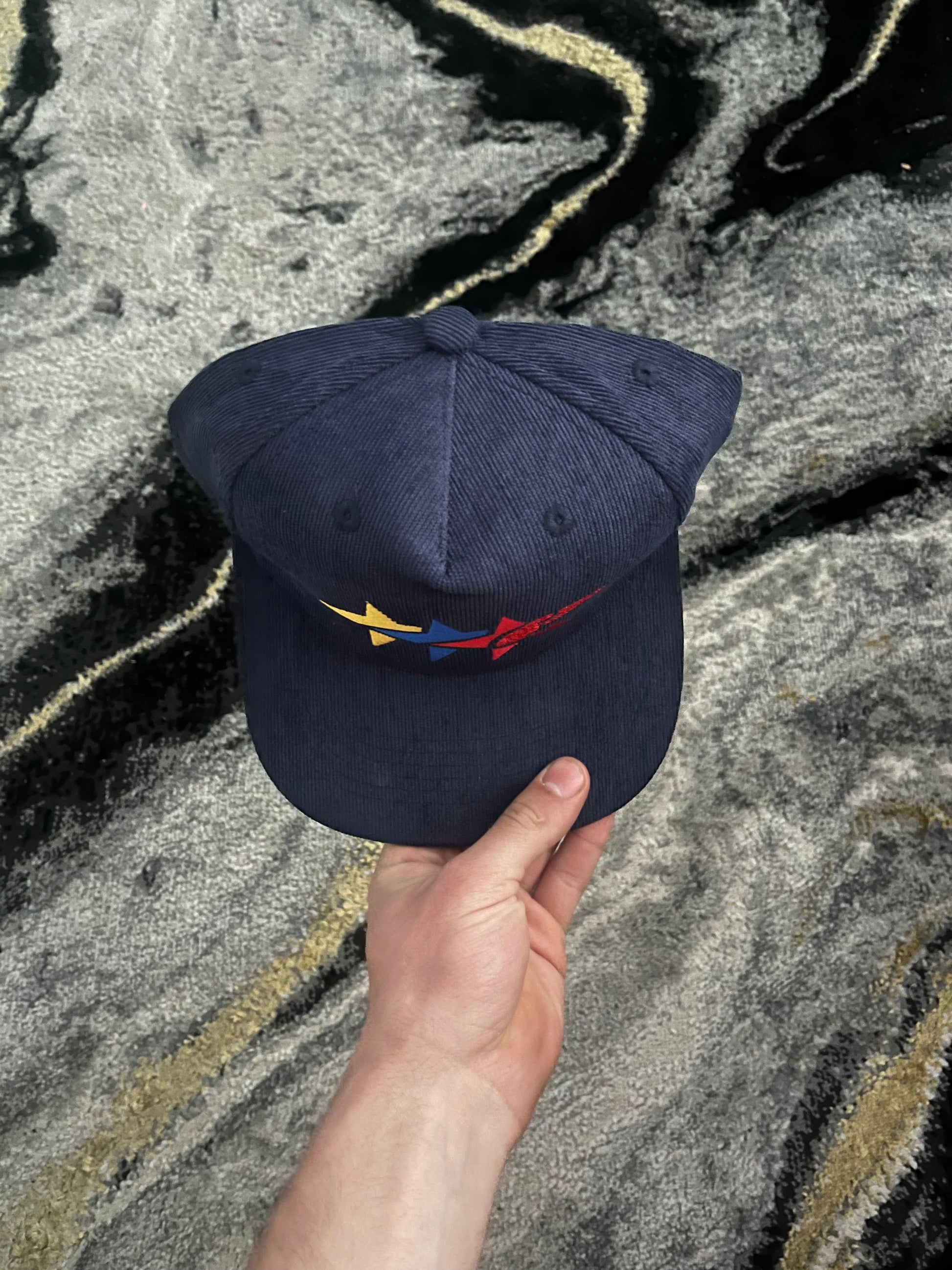 navy corteiz hat