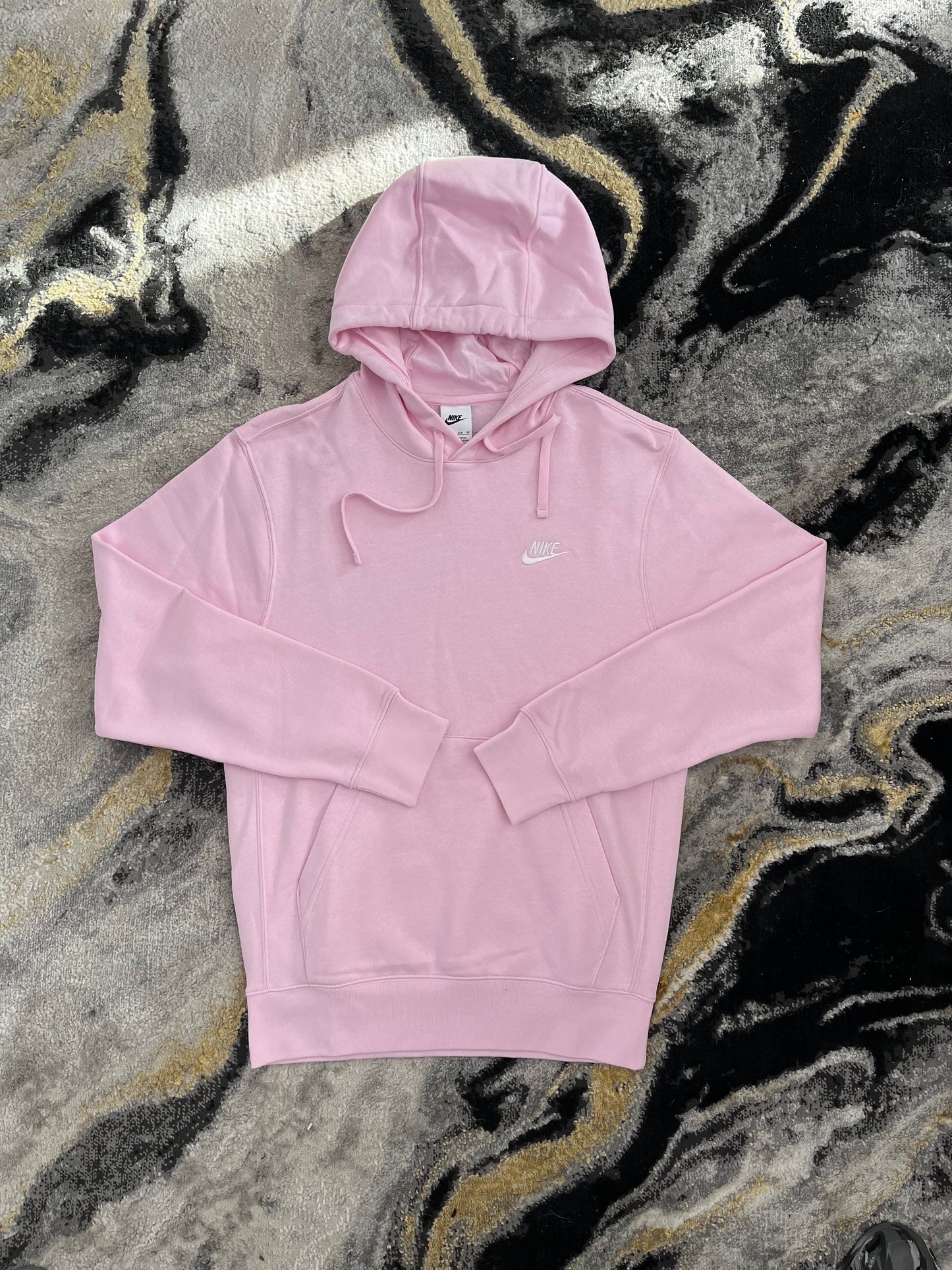 mens pink nike hoodie streetwear