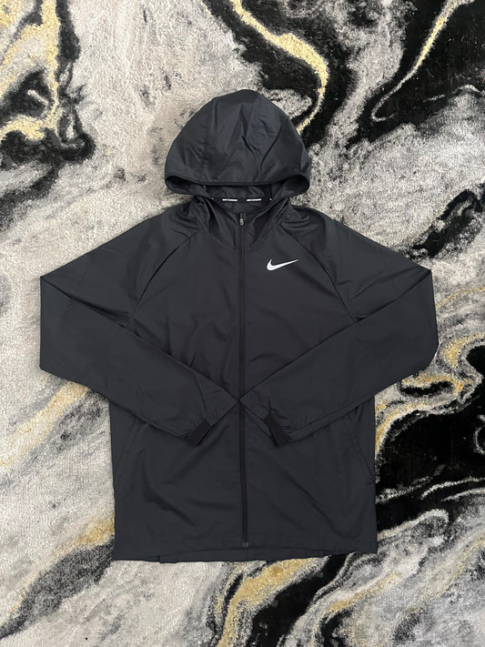 Nike Windrunner Jacket in Black – Lightweight Hooded Shell